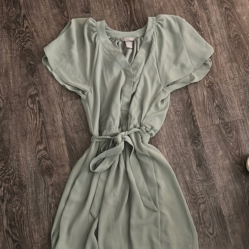 Green h&m dress